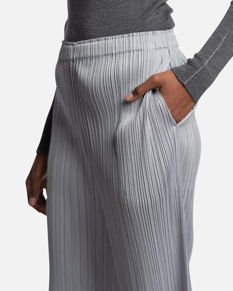 Pleats Please Issey Miyake Women Pants Forward 1 Pants in Cool Gray