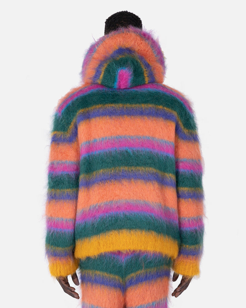 Marni Men's Sweatshirts Fuzzy Wuzzy Brushed Cardigan in Multicolor