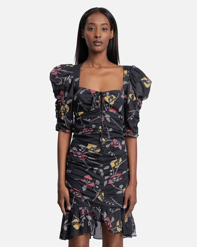 Isabel Marant Etoile Women Dresses Galdino Dress in Black