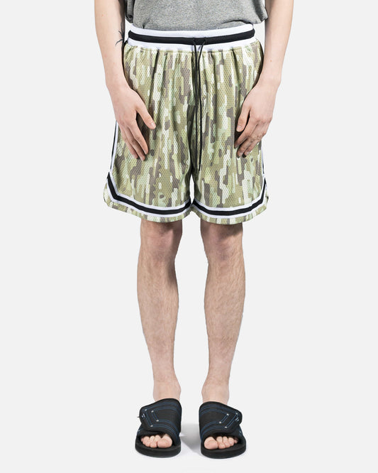 John Elliott Men's Shorts Game Shorts in Eucalyptus