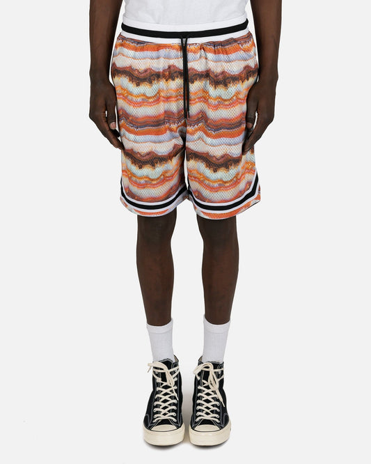John Elliott Men's Shorts Game Shorts in Geo Wonderland