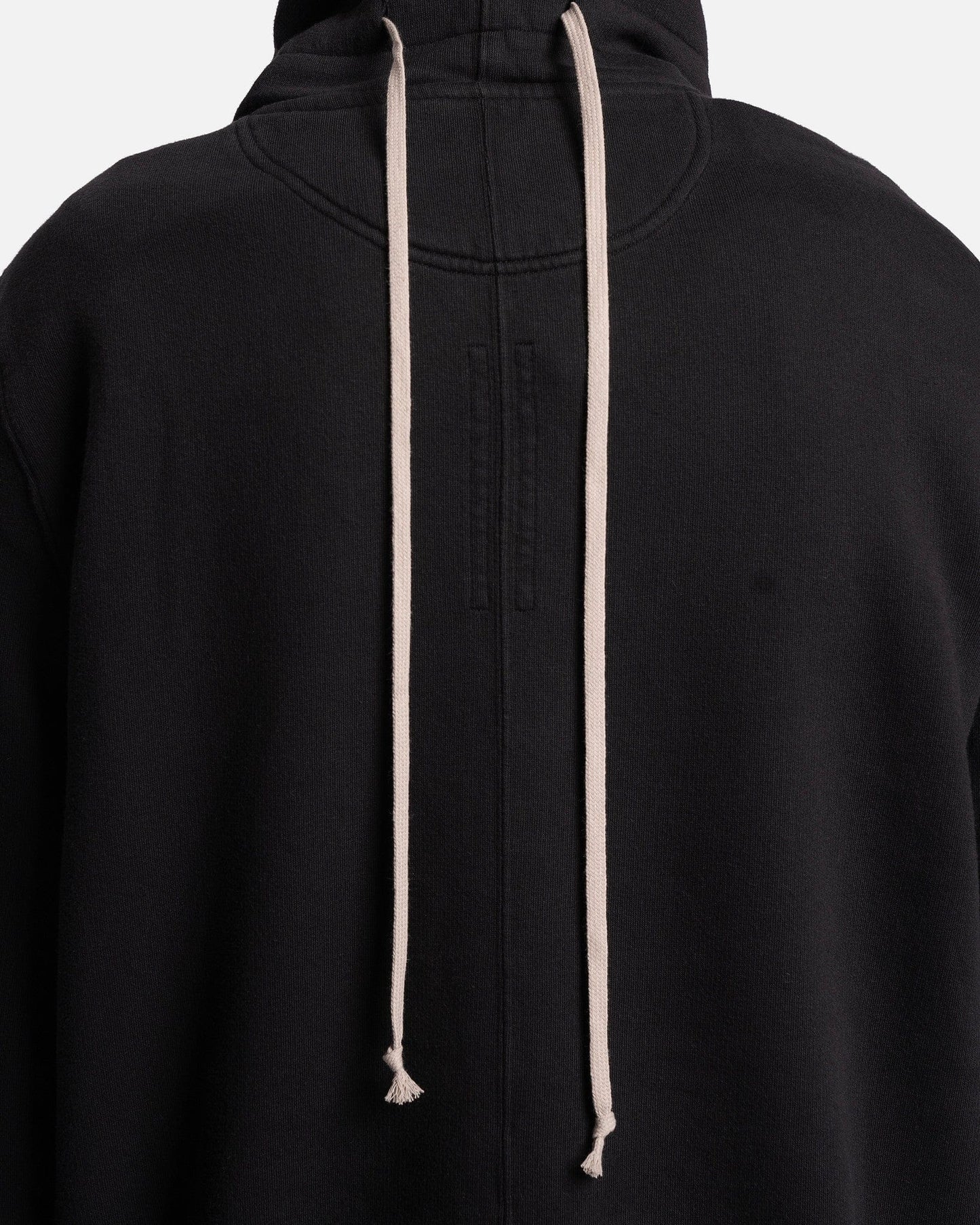 Rick Owens DRKSHDW Men's Sweatshirts Gauntlet Granbury Hoodie in Black