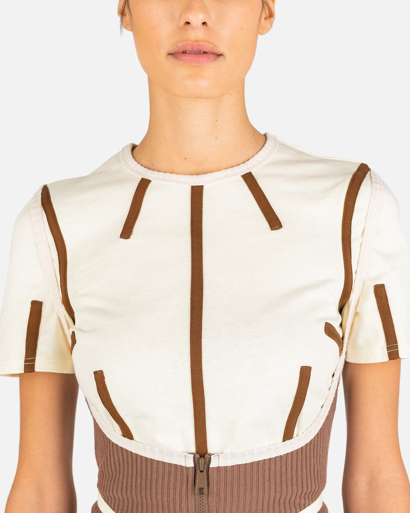 Eckhaus Latta Women Dresses Gemini Dress in Latte