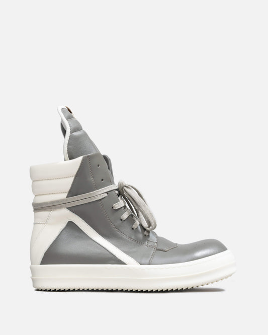 Rick Owens Men's Shoes Geobasket in Dust/Milk
