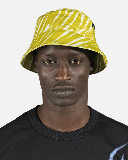 Rick Owens DRKSHDW Men's Hats Gilligan Bucket Hat in Acid/Milk