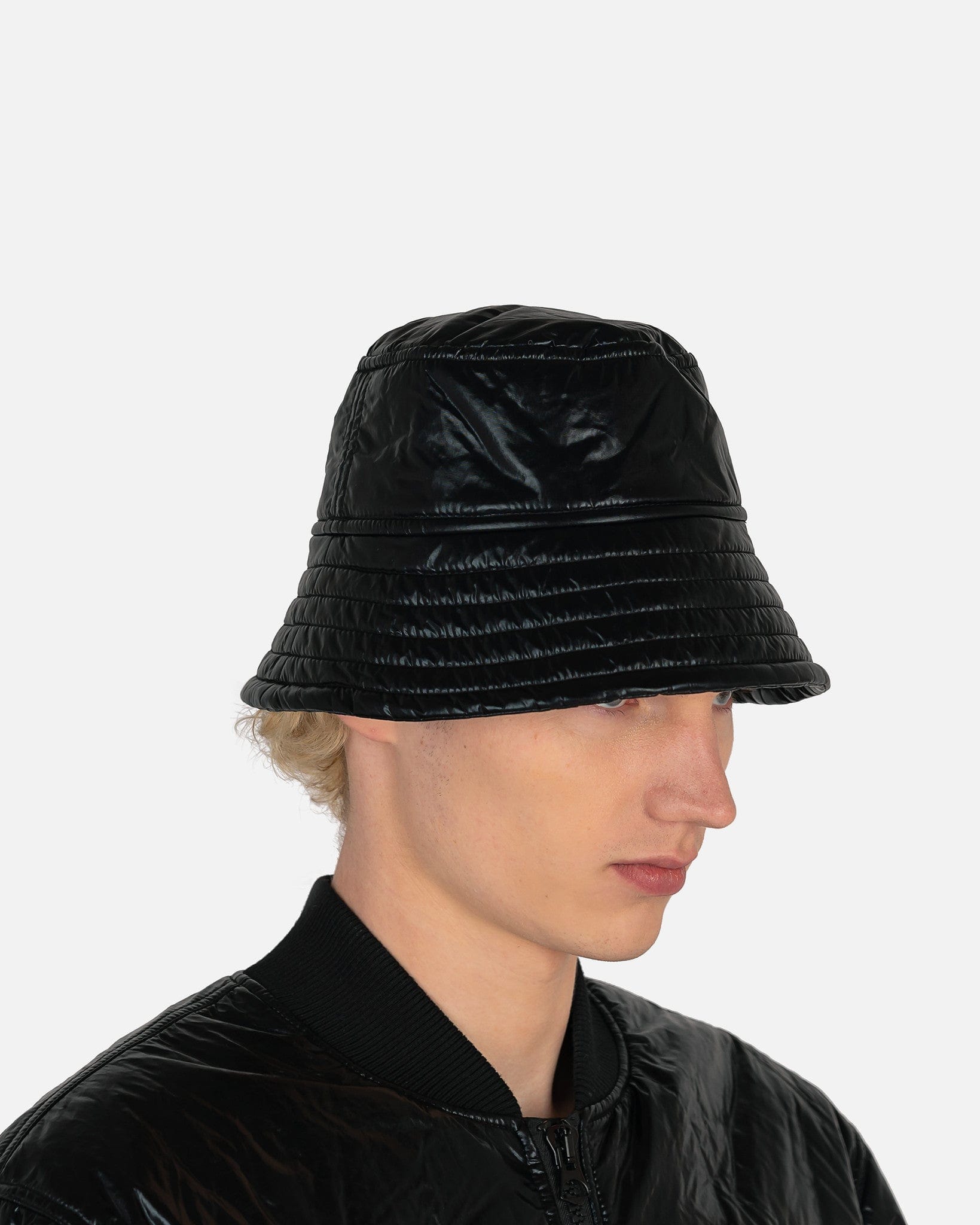 Dries Van Noten Men's Hats Gilly Bucket Hat in Black
