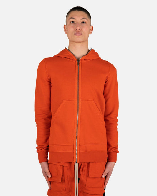 Rick Owens DRKSHDW Men's Sweatshirts Gimp Hoodie in Orange