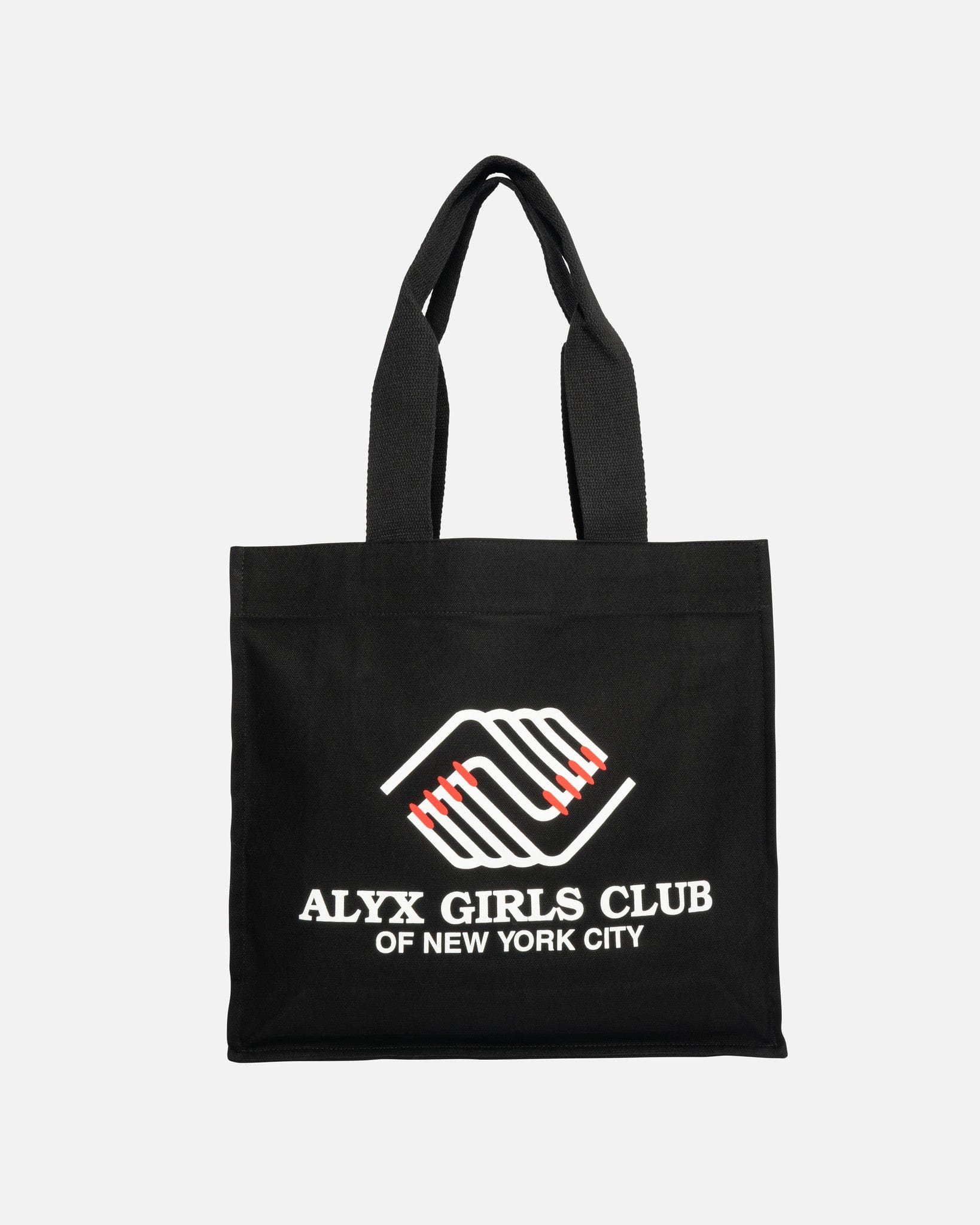 1017 ALYX 9SM Women Bags Girls Club Tote Bag in Black