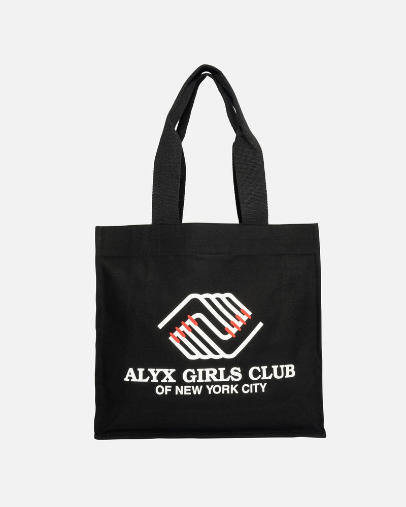 1017 ALYX 9SM Women Bags Girls Club Tote Bag in Black