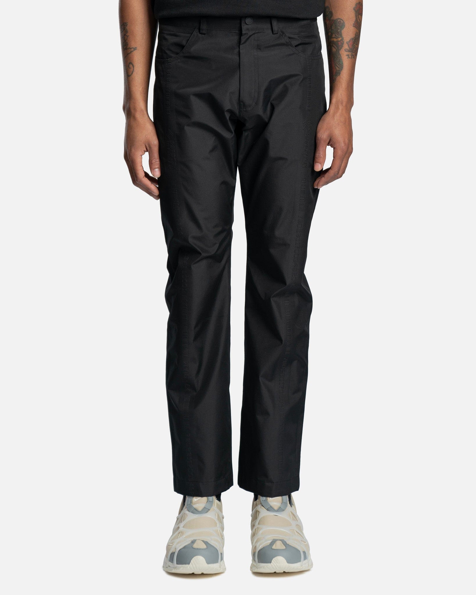 KANGHYUK Men's Pants Gore-Tex Infinium Trousers in Black