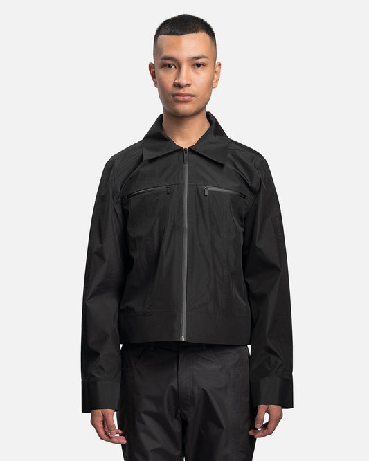 KANGHYUK Men's Jackets Gore-Tex Infinium Trucker Jacket in Black