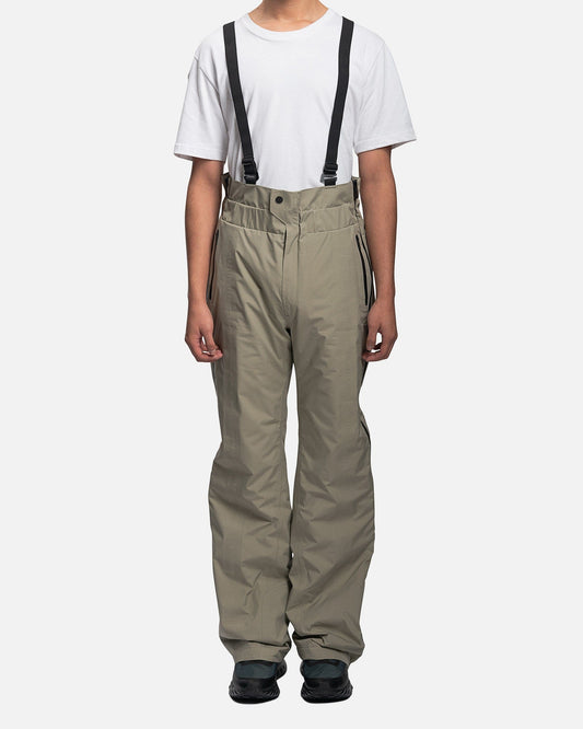 KANGHYUK Men's Pants Gore-Tex Padded Ski Trousers in Mud