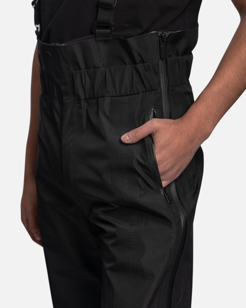KANGHYUK Men's Pants Gore-Tex Ski Trousers in Black