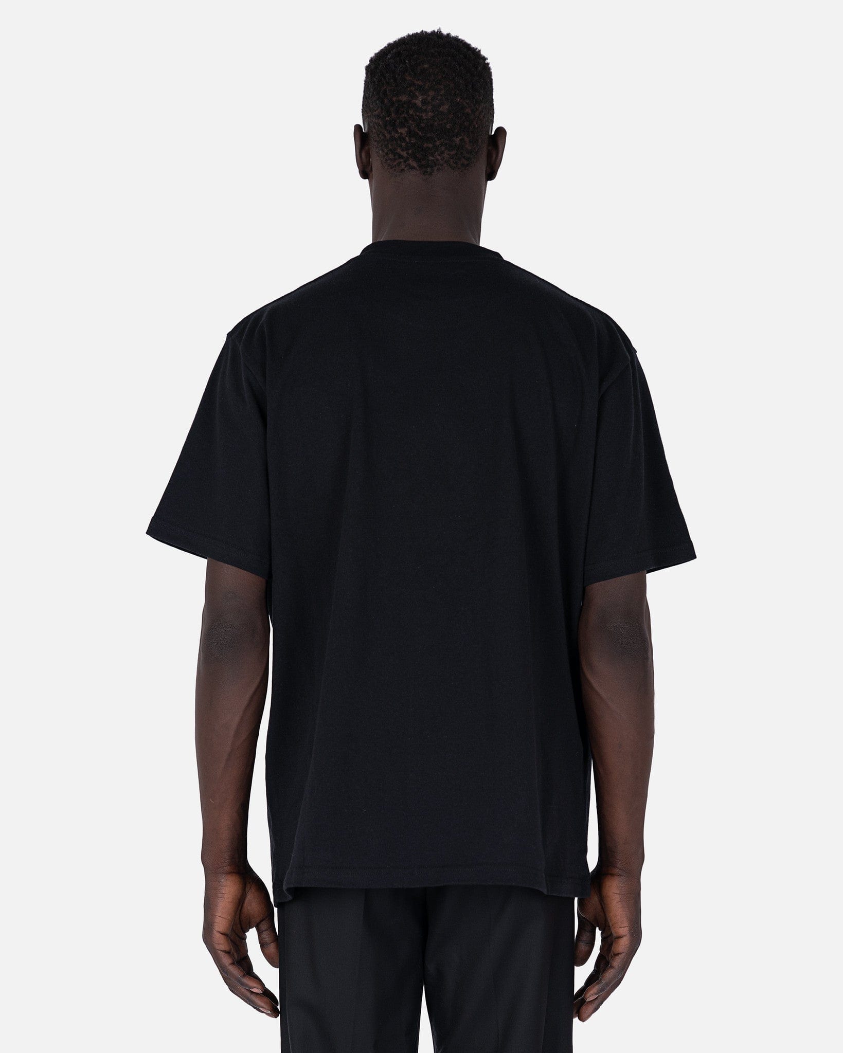 Gothic Logo Oversized T-Shirt in Black – SVRN Gothic Logo Oversized T-Shirt in Black – SVRN