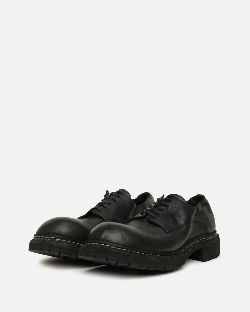 Guidi Men's Shoes GR02V Full Grain Derbys in Black