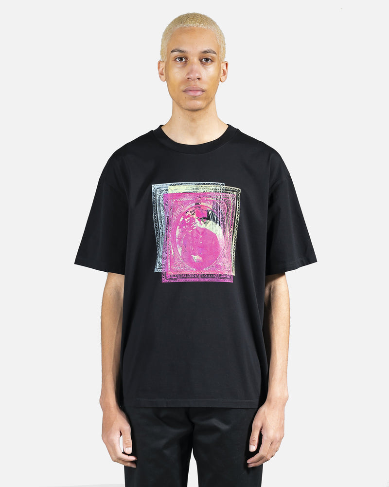 Graphic-Print Tee in Black – SVRN