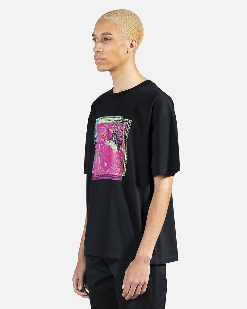 Graphic-Print Tee in Black – SVRN