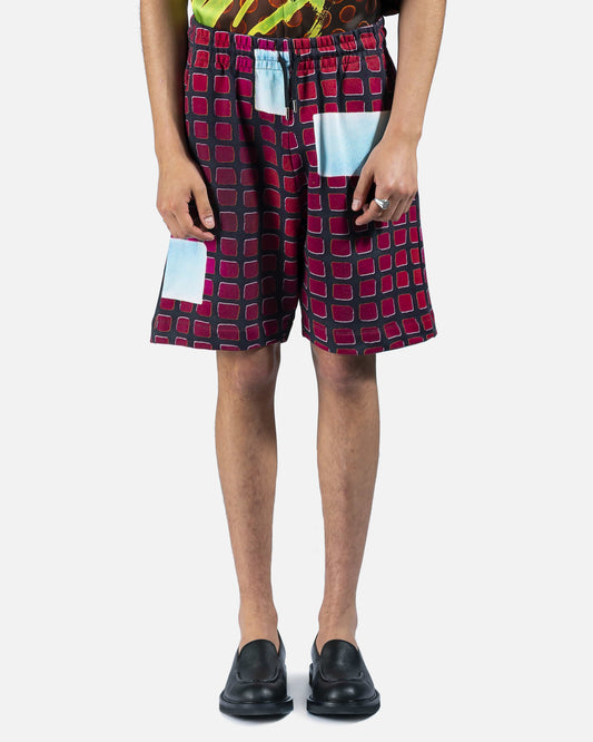 Dries Van Noten Men's Shorts Habor Shorts in Fuchsia