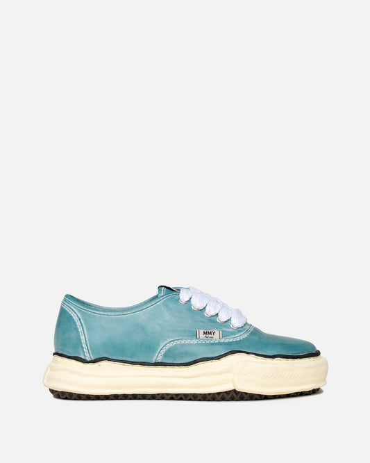 Maison Mihara Yasuhiro Men's Sneakers Hank Over-Dyed Low Top in Dark Green
