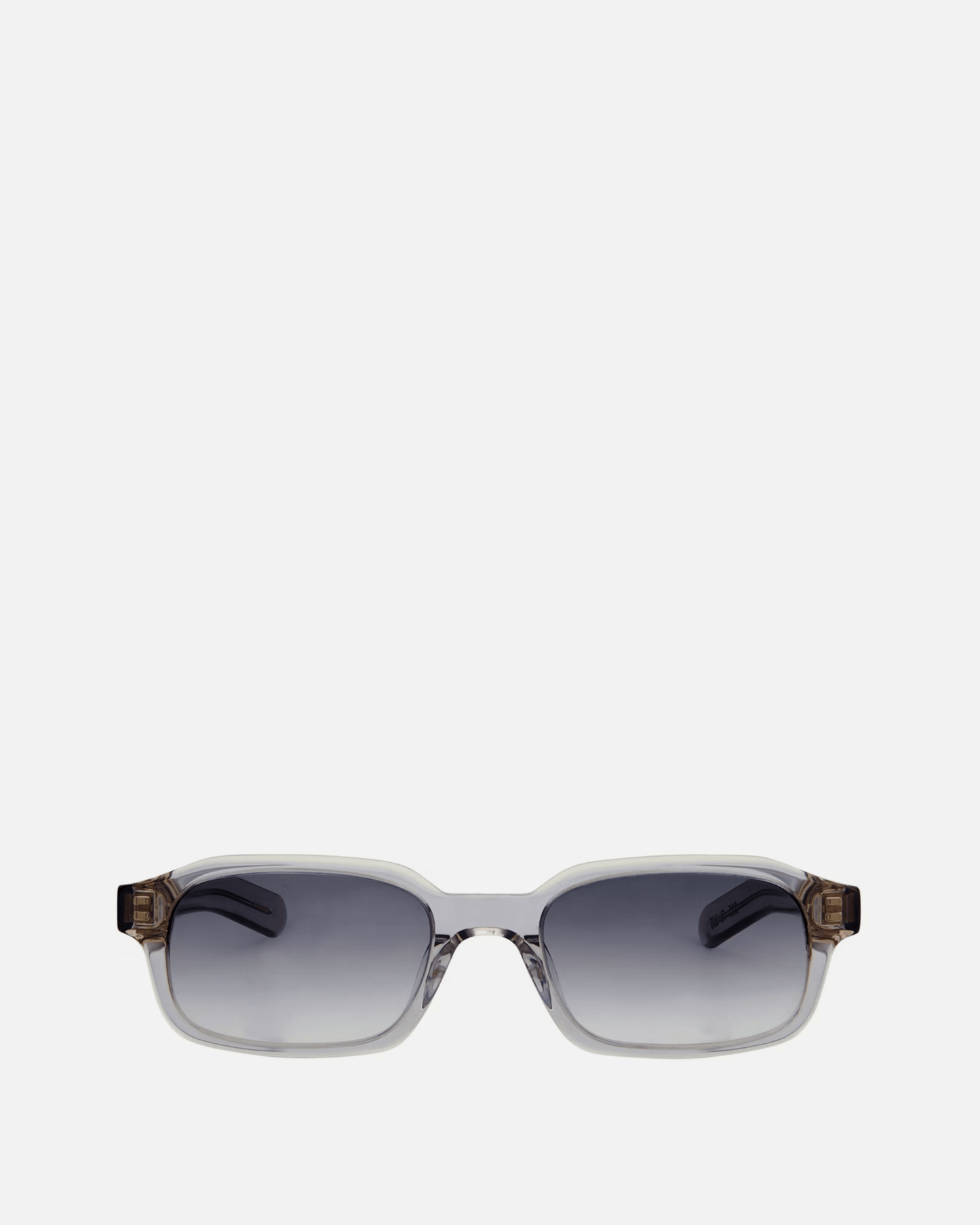FLATLIST EYEWEAR Eyewear Hanky in Crystal Grey/Smoke Gradient