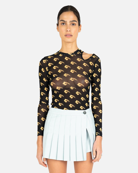 Sandy Liang Women Tops Haribo Top in Black