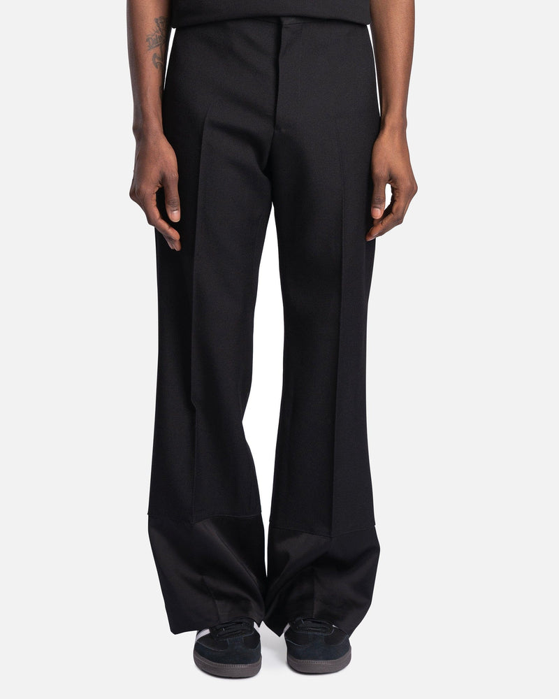 Wales Bonner Men's Pants Harmony Trousers in Black