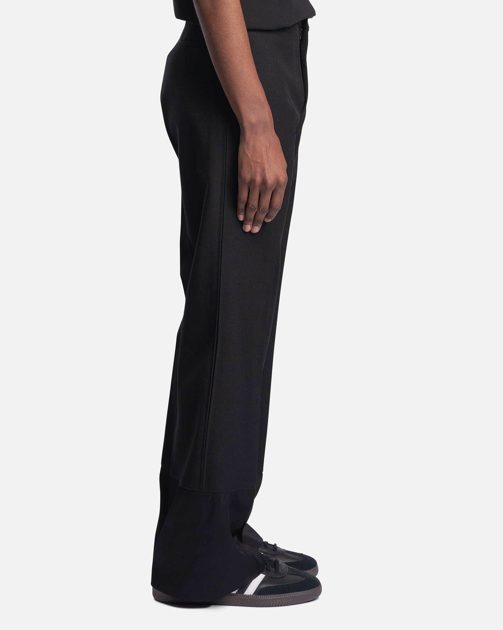 Wales Bonner Men's Pants Harmony Trousers in Black