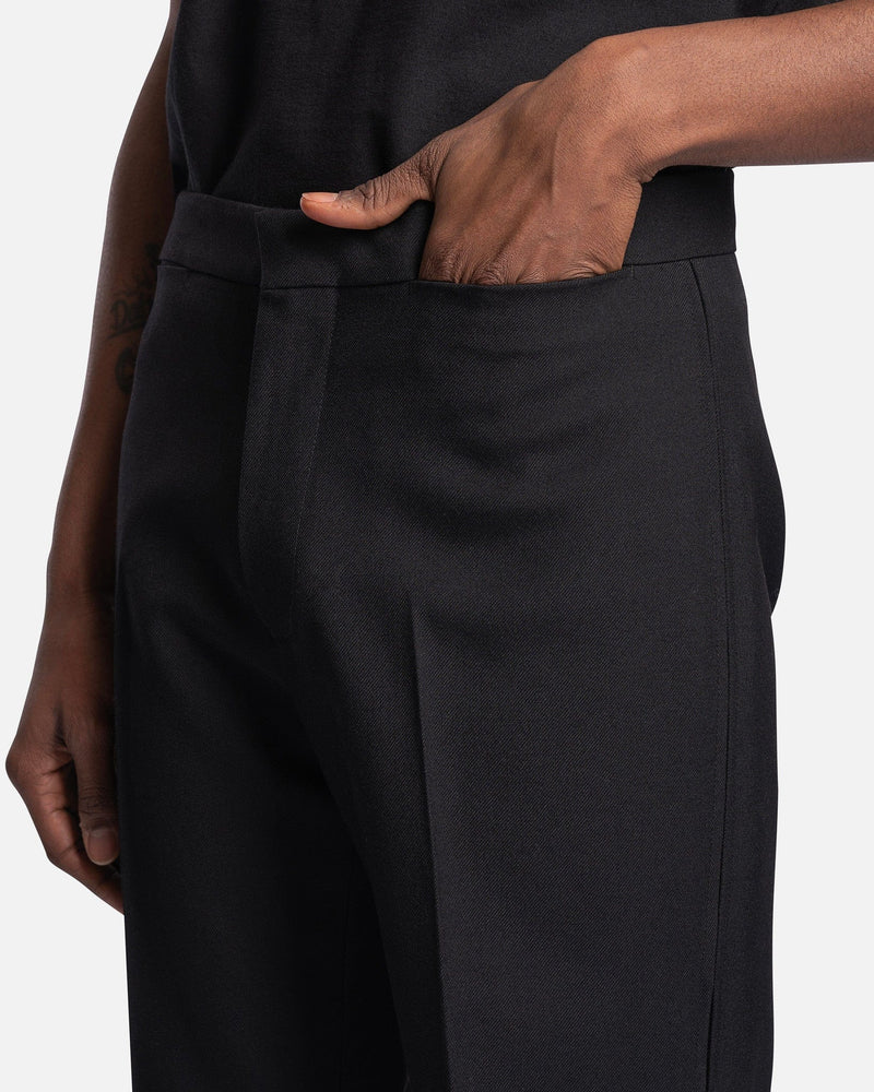 Wales Bonner Men's Pants Harmony Trousers in Black