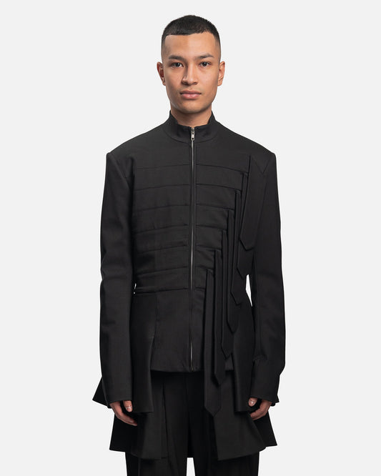 Goomheo Men's Jackets Harpoon Jacket in Aubergine Black