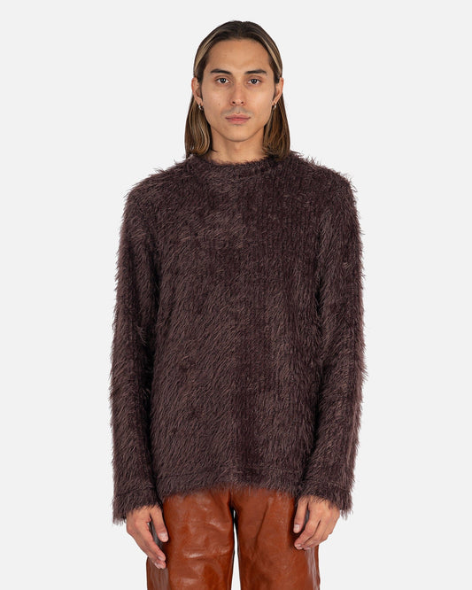 Séfr Men's Sweater Harry Sweater in Aubergine