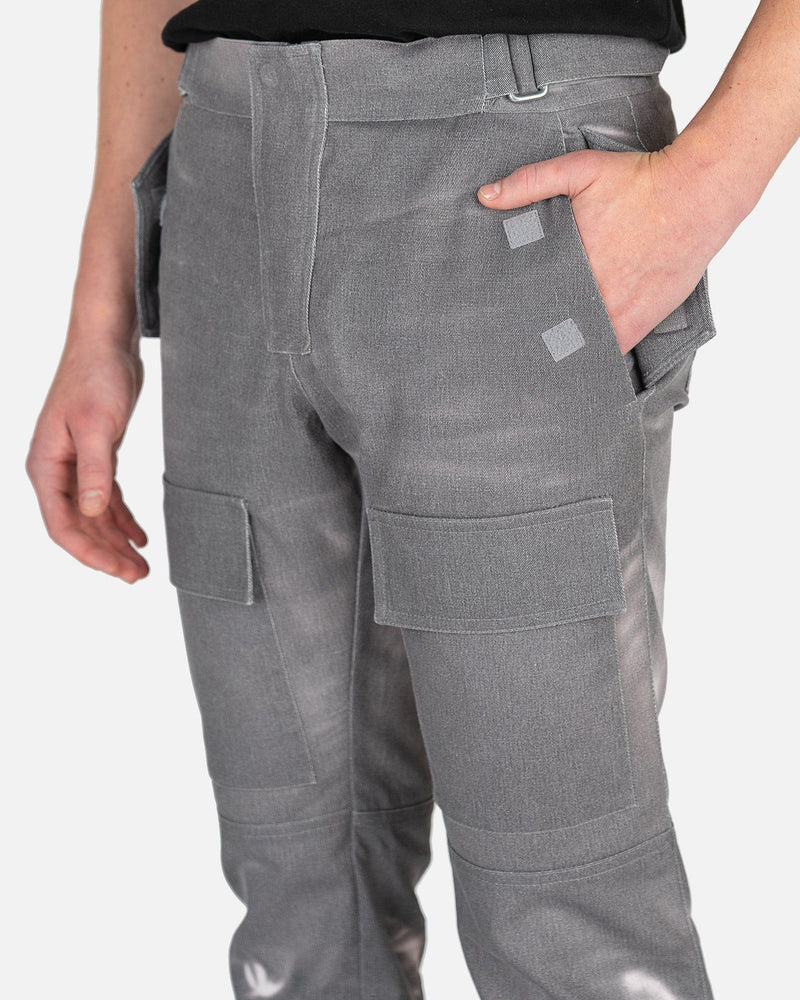 MISBHV Men's Pants Heat Reactive Moto Trousers in Grey