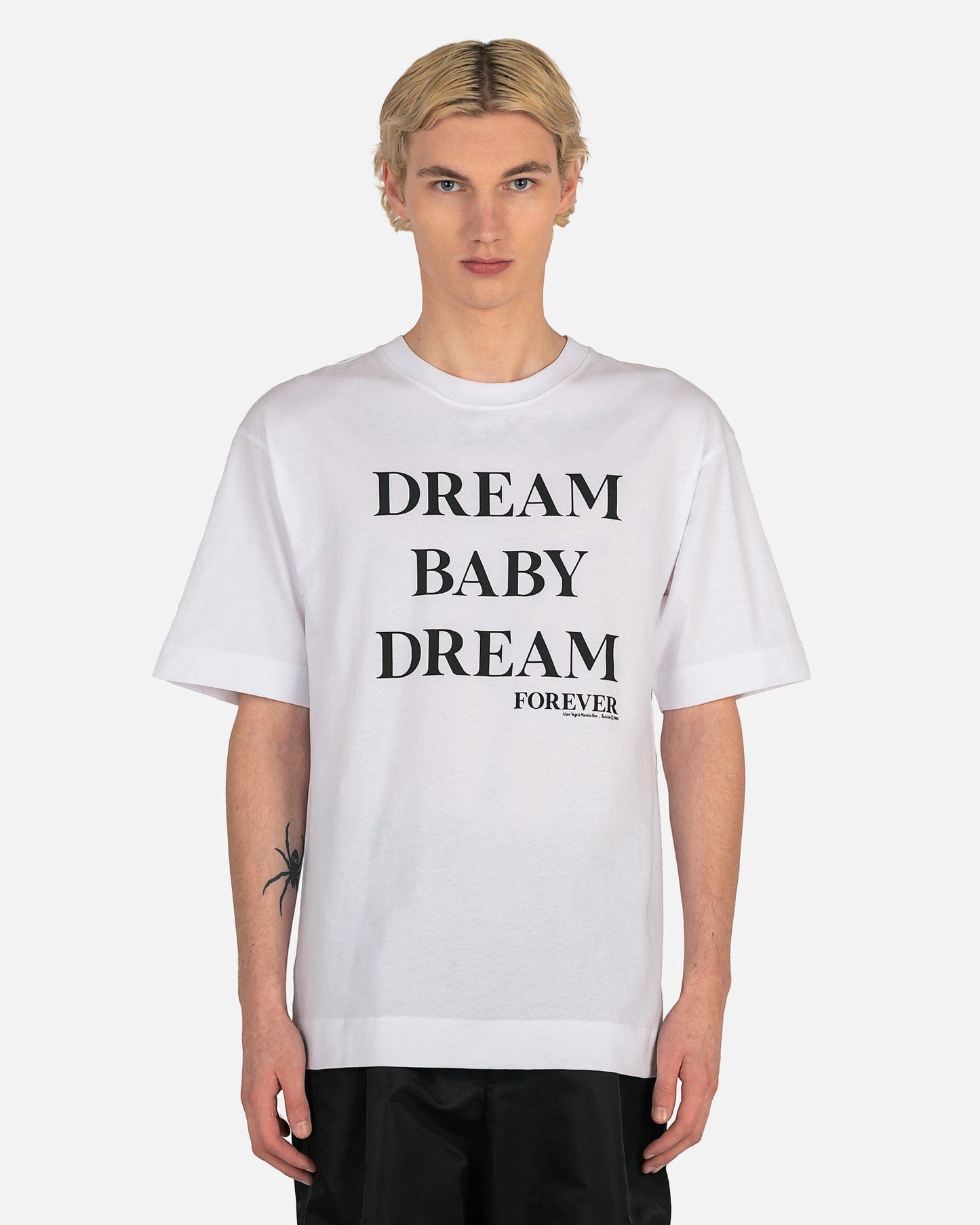 Dries Van Noten Men's T-Shirts Heli T-Shirt in White