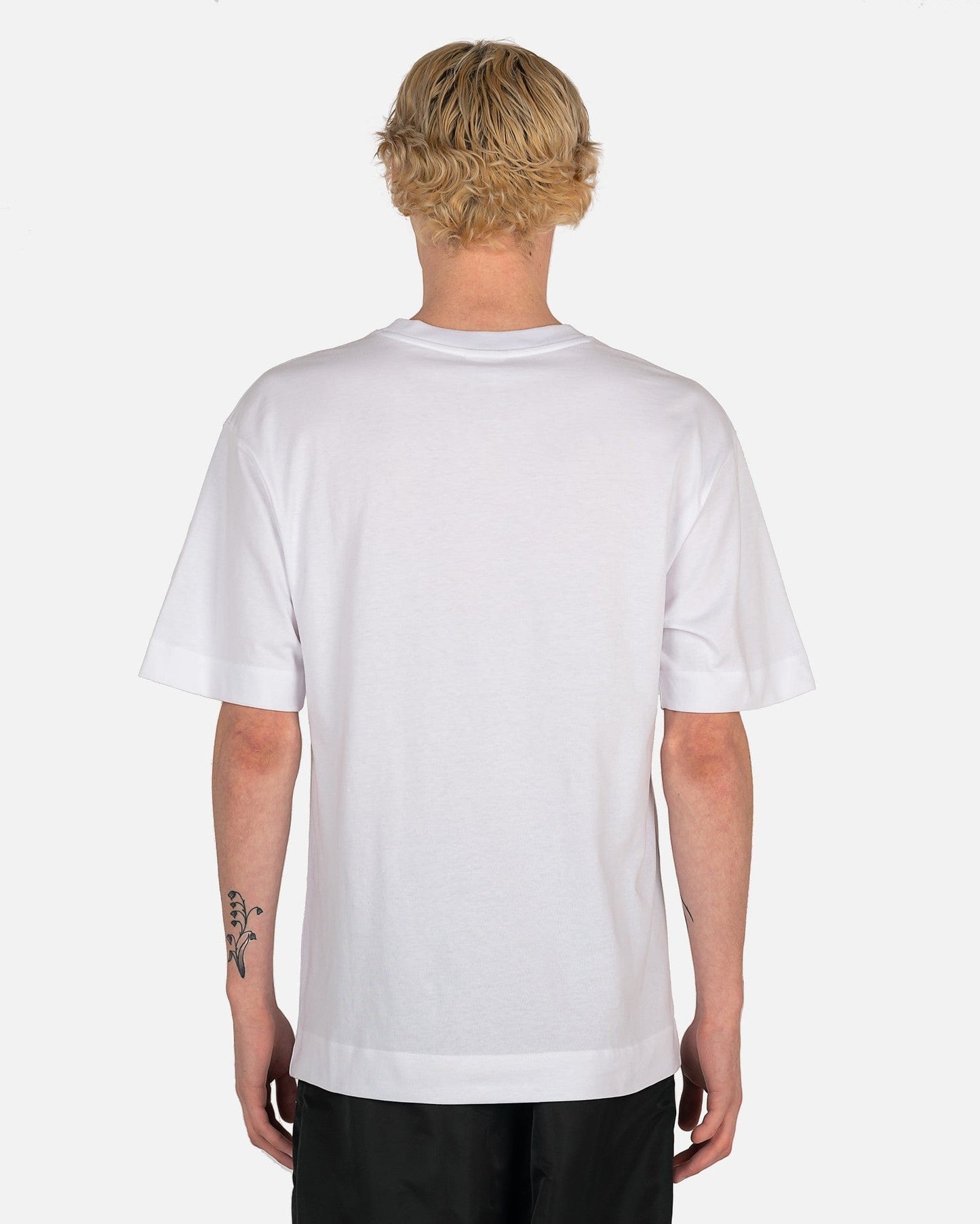 Dries Van Noten Men's T-Shirts Heli T-Shirt in White
