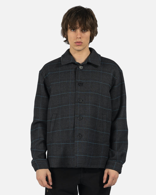 John Elliott Men's Jackets Hemi Short Coat in Ambria Check