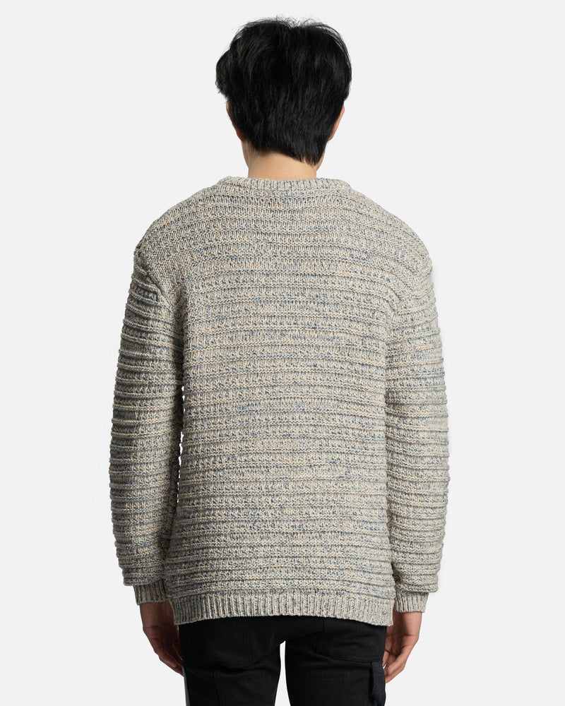 Nahmias Men's Sweater Hemp Crewneck in Light Blue