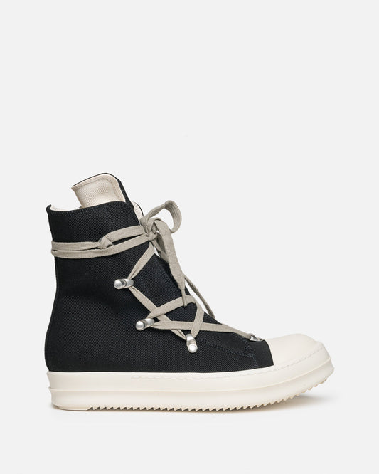 Rick Owens DRKSHDW Women Sneakers Hexa Sneaker in Black/Milk