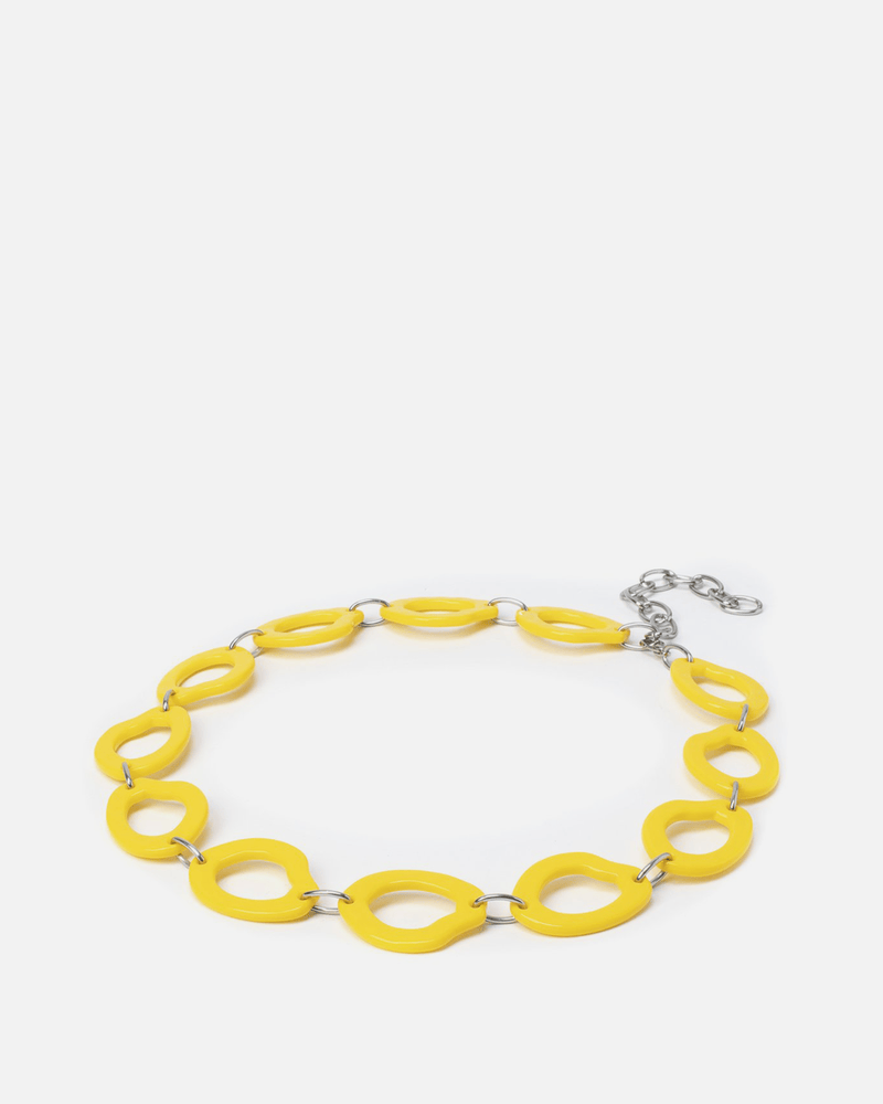 La Manso Jewelry Hula Chain Belt in Yellow