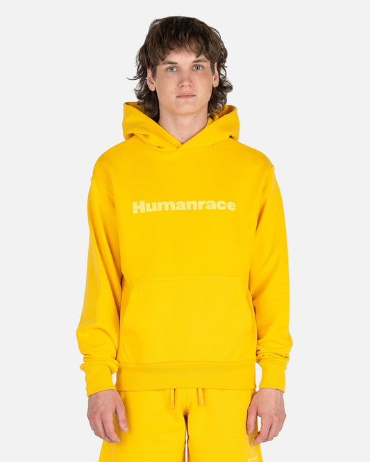 Adidas Men's Sweatshirts Human Race Basic Hoodie in Bold Gold