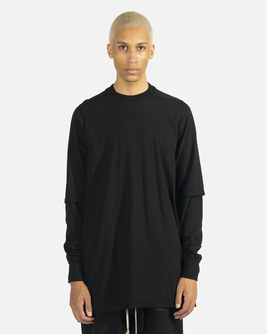 Rick Owens DRKSHDW Men's T-Shirts Hustler Tee in Black
