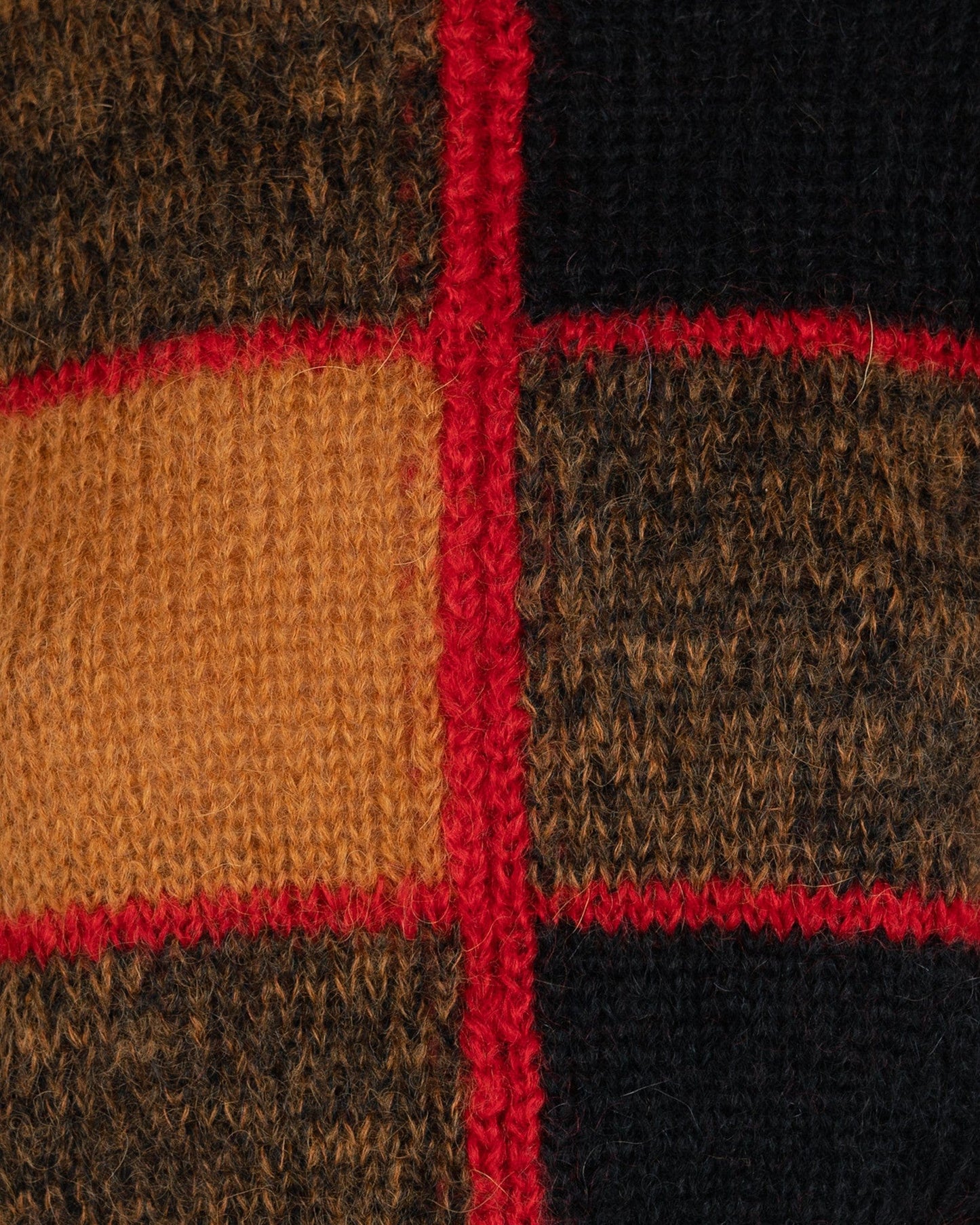 Marni Women Tops Iconic Half & Half Cropped Sweater in Tulip