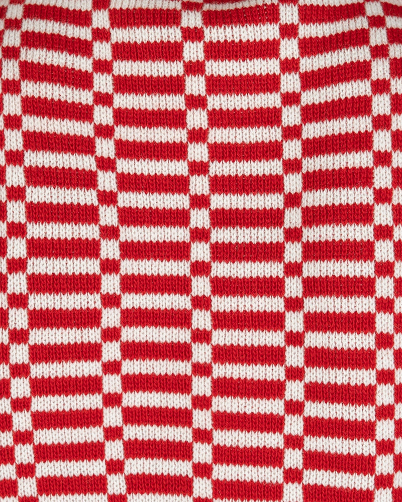 Marni Women Tops Iconic Half & Half Cropped Sweater in Tulip