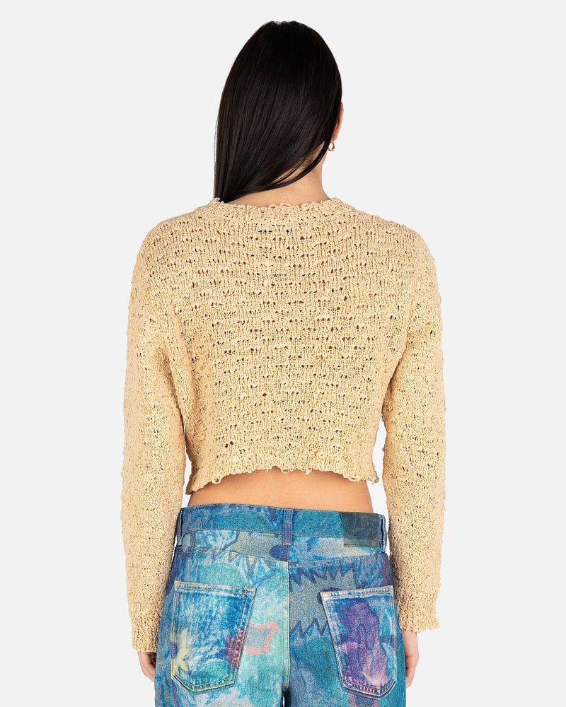 Our Legacy Women Sweaters Intact Two Face Knit in Beige