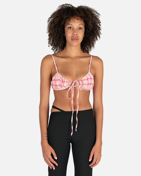 Paloma Wool Women Tops Ivanka Crinkey Top in Pink