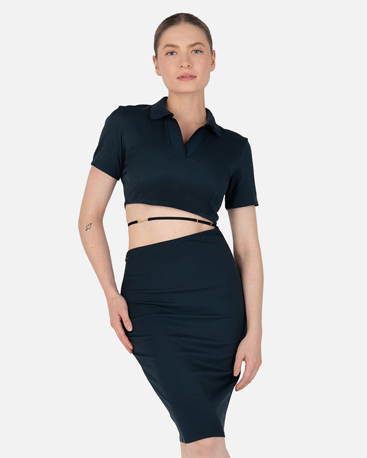 Nike Jacquemus Dress in Dark Obsidian/Black