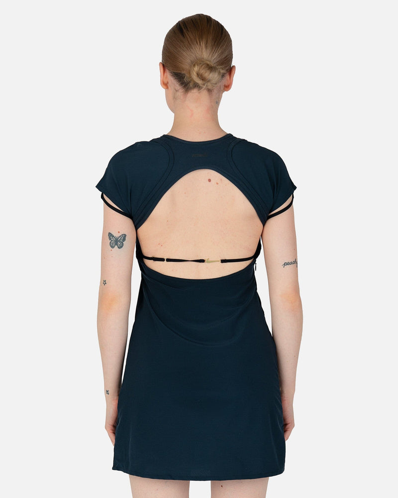 Jacquemus Dress in Dark Obsidian/Black SVRN Jacquemus Dress in Dark Obsidian/Black SVRN
