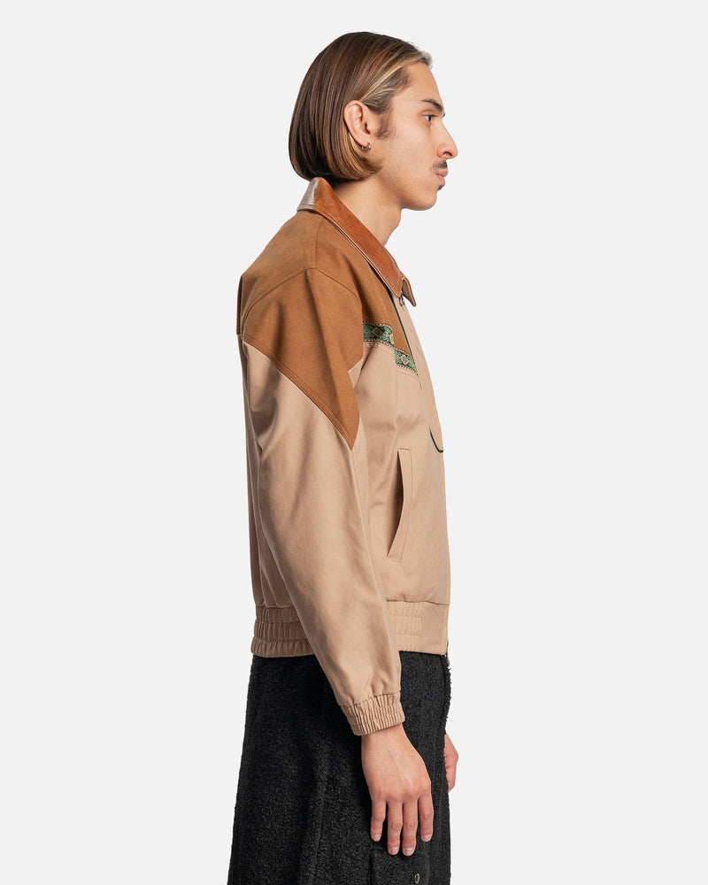 Andersson Bell Men's Jackets James Bomber Jacket in Khaki
