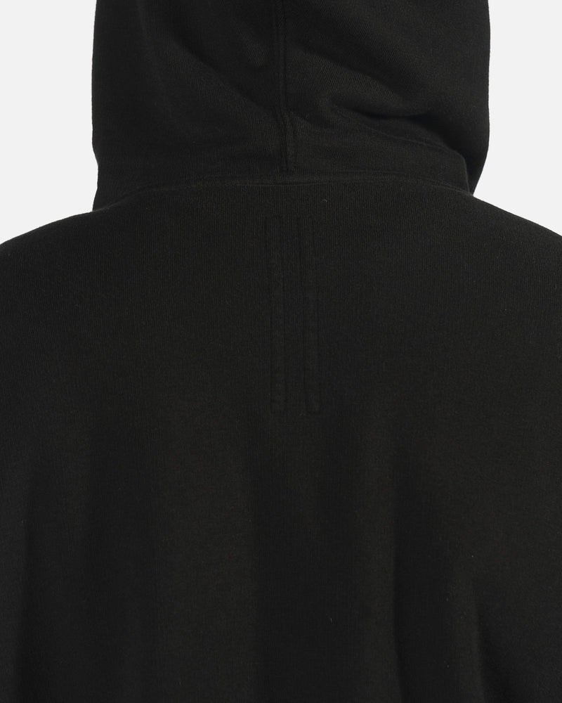 Rick Owens DRKSHDW Men's Sweatshirts Jason Hoodie in Black