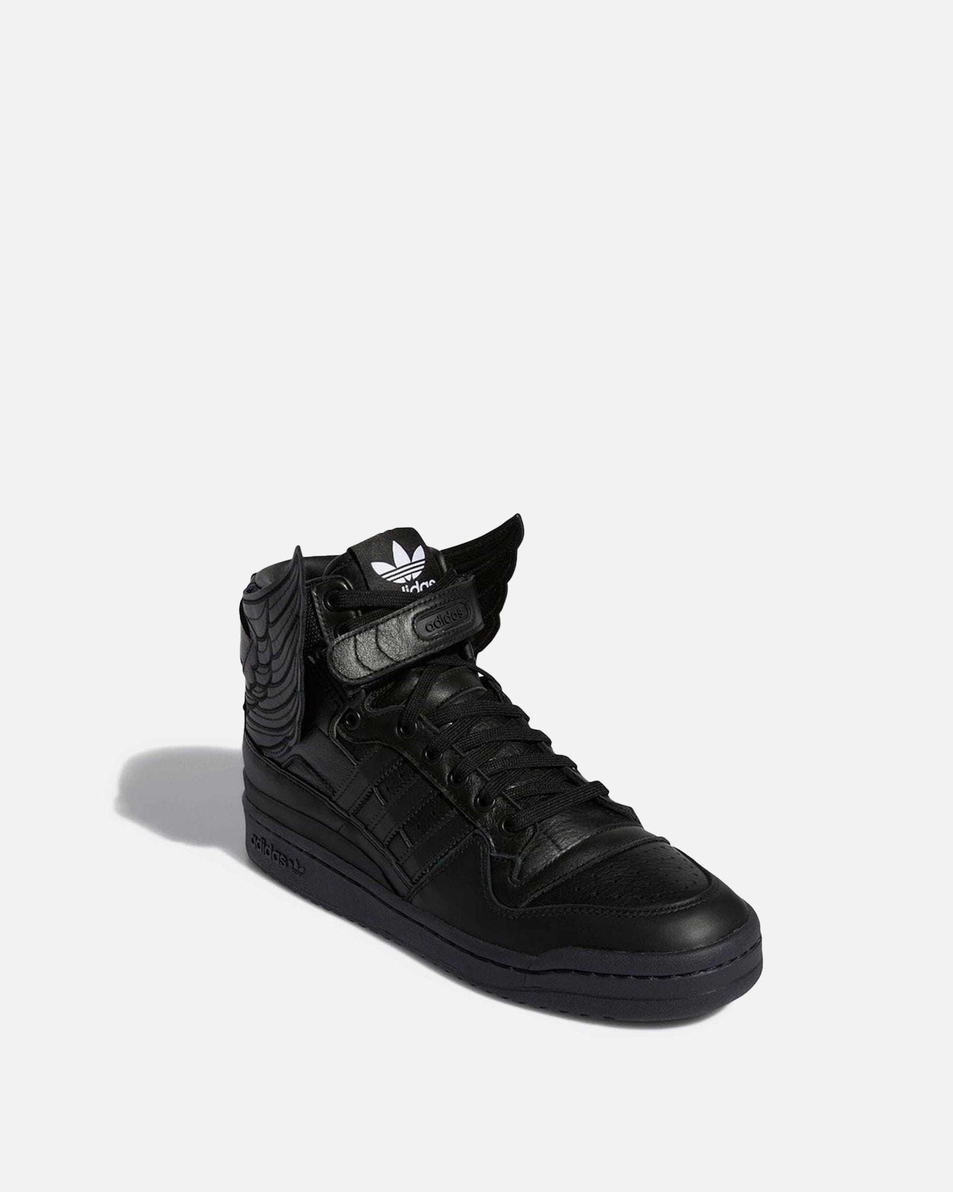 Adidas Men's Sneakers Jeremy Scott Forum Hi Wings 4.0 'Black'