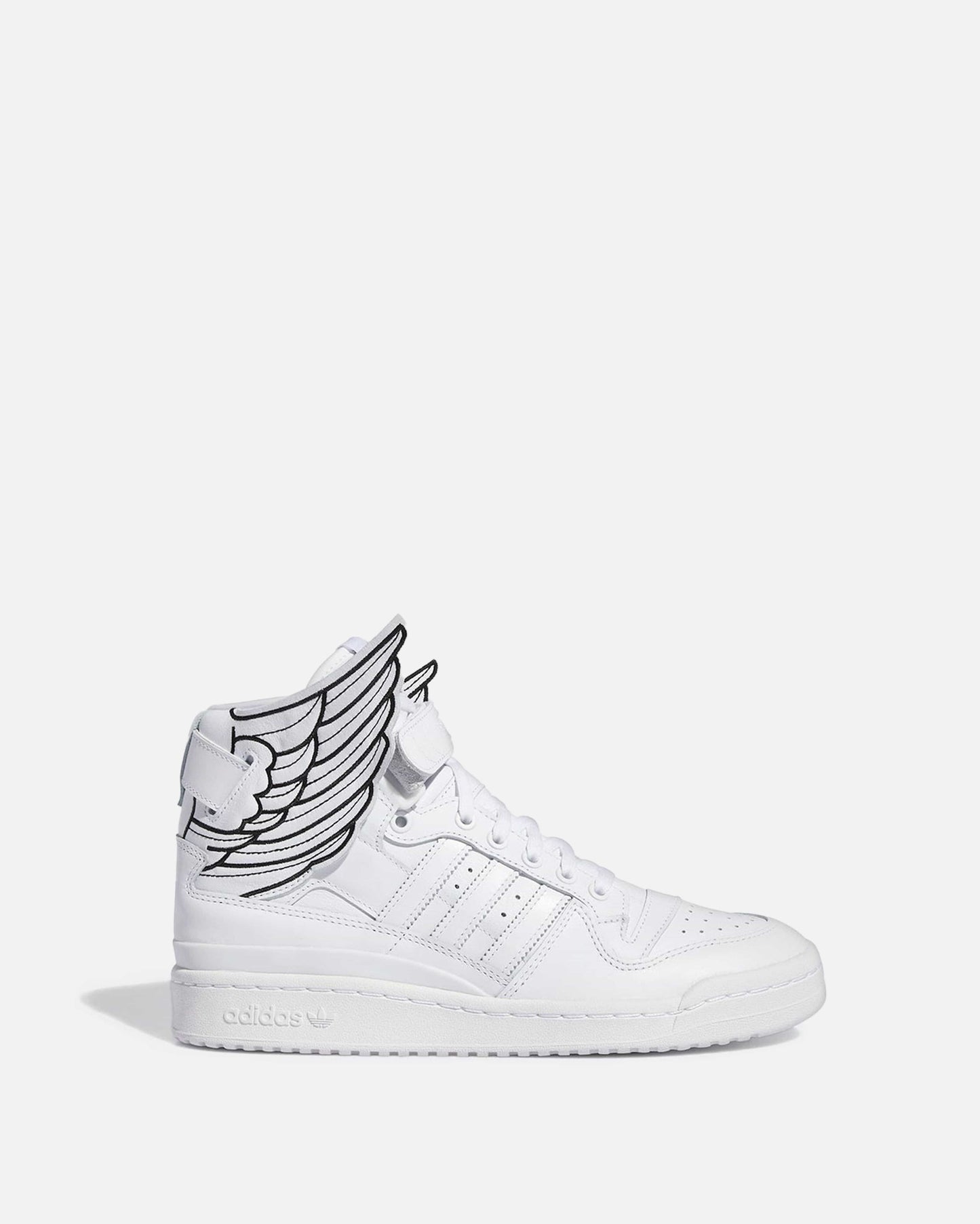 Adidas Men's Sneakers Jeremy Scott Forum Hi Wings 4.0 'White/Black'
