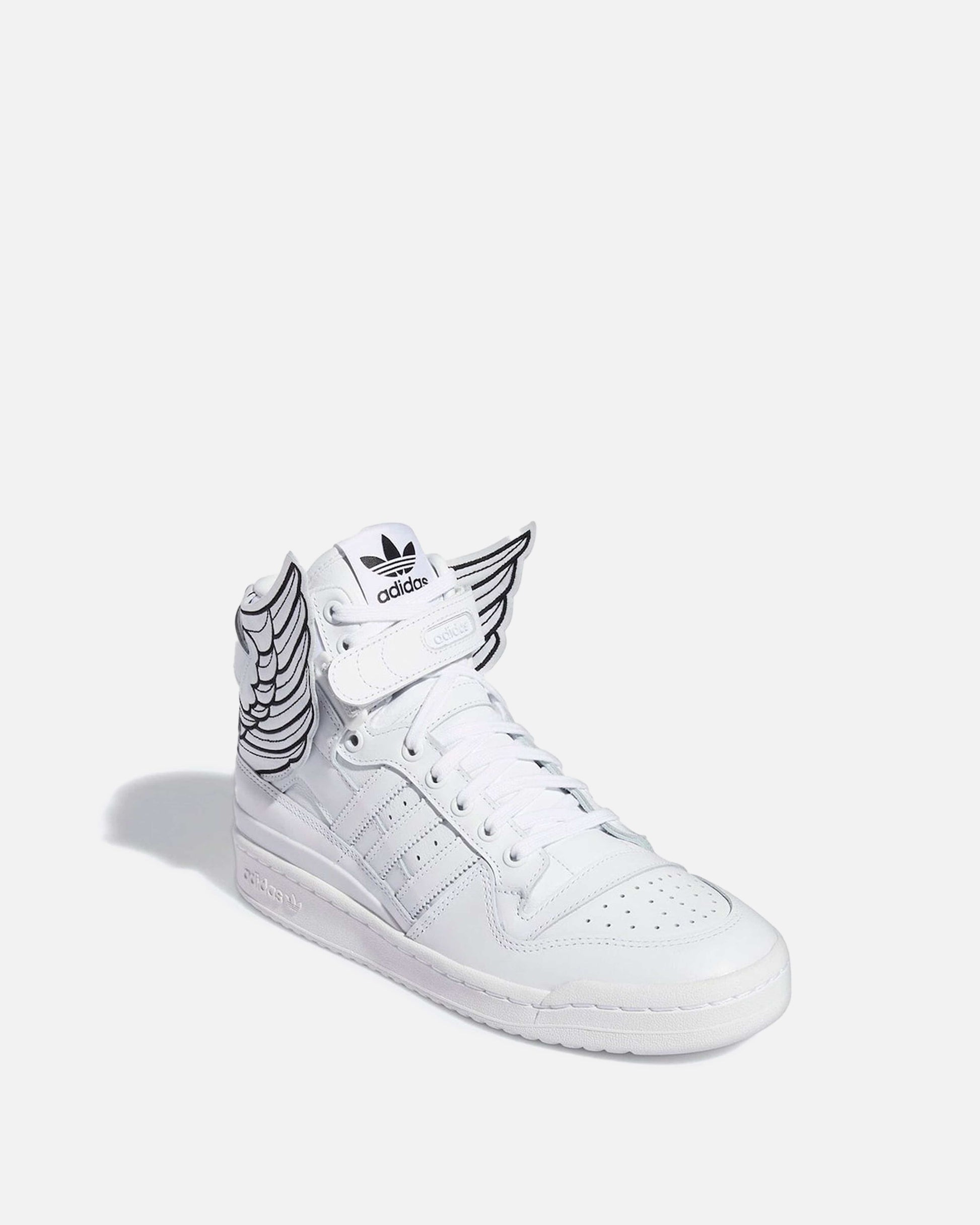 Adidas Men's Sneakers Jeremy Scott Forum Hi Wings 4.0 'White/Black'